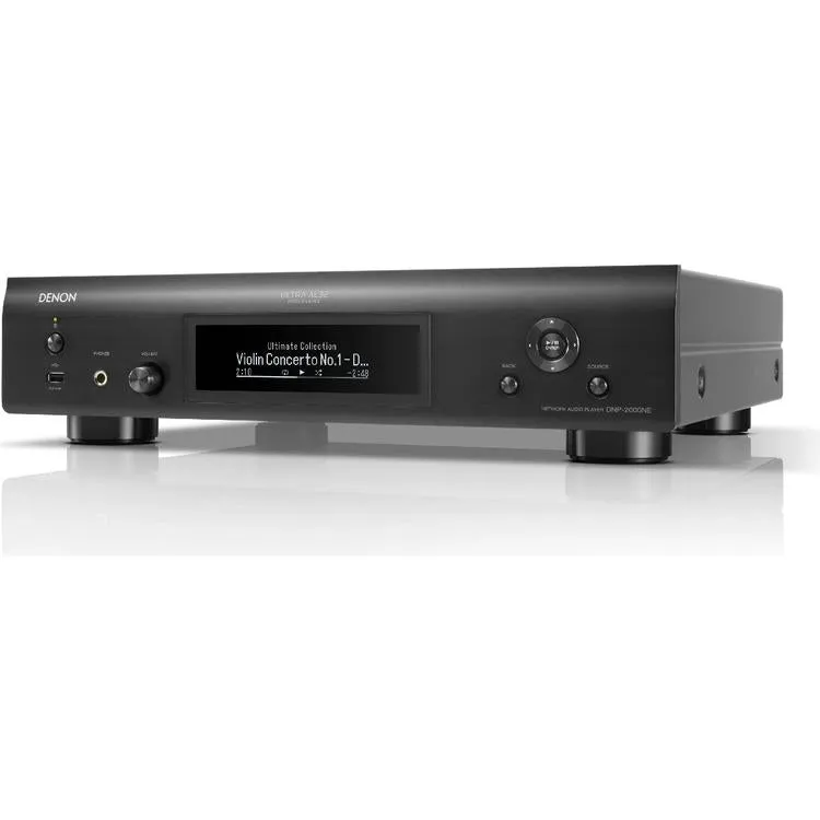 Denon DNP-2000NE | Lecteur réseau Haute Résolution - HEOS intégré - Wi-fi - Noir