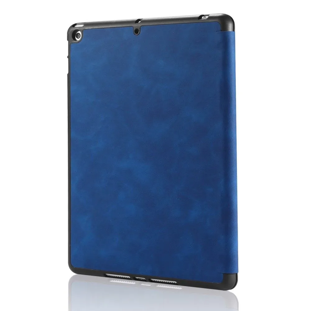 DG.MING See series iPad 10.2 (2021) / (2020) / (2019) leather flip case - Blue