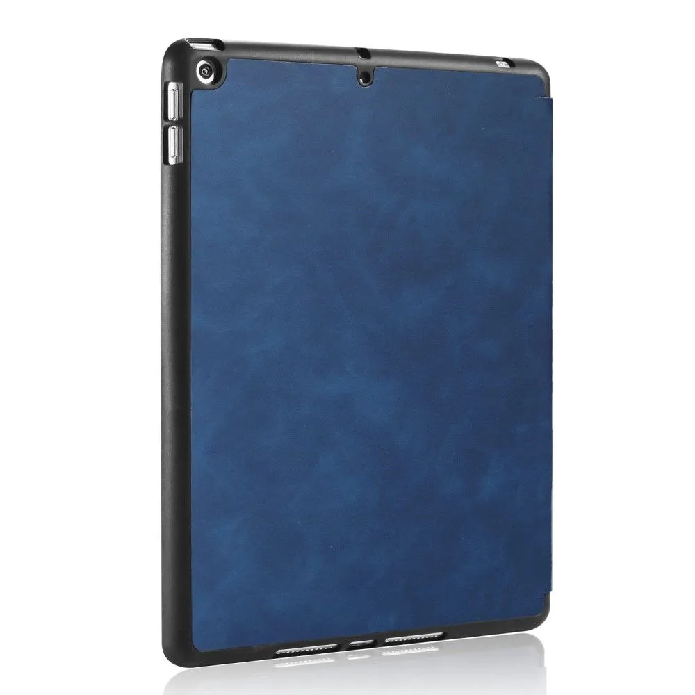 DG.MING See series iPad 10.2 (2021) / (2020) / (2019) leather flip case - Blue