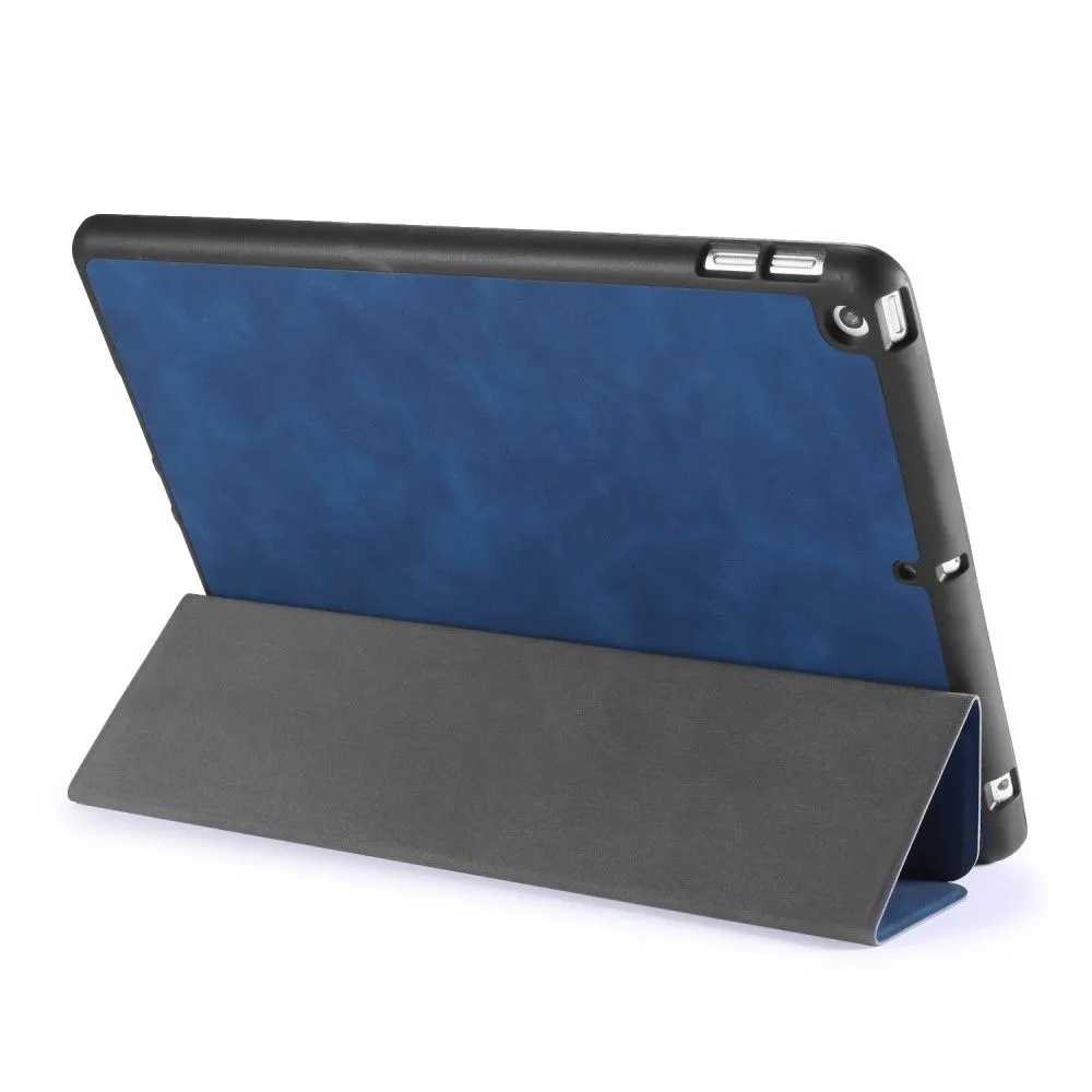 DG.MING See series iPad 10.2 (2021) / (2020) / (2019) leather flip case - Blue