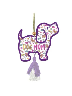 DOG MOM PATTERN PUP AIR FRESHENER (PACK OF 2)