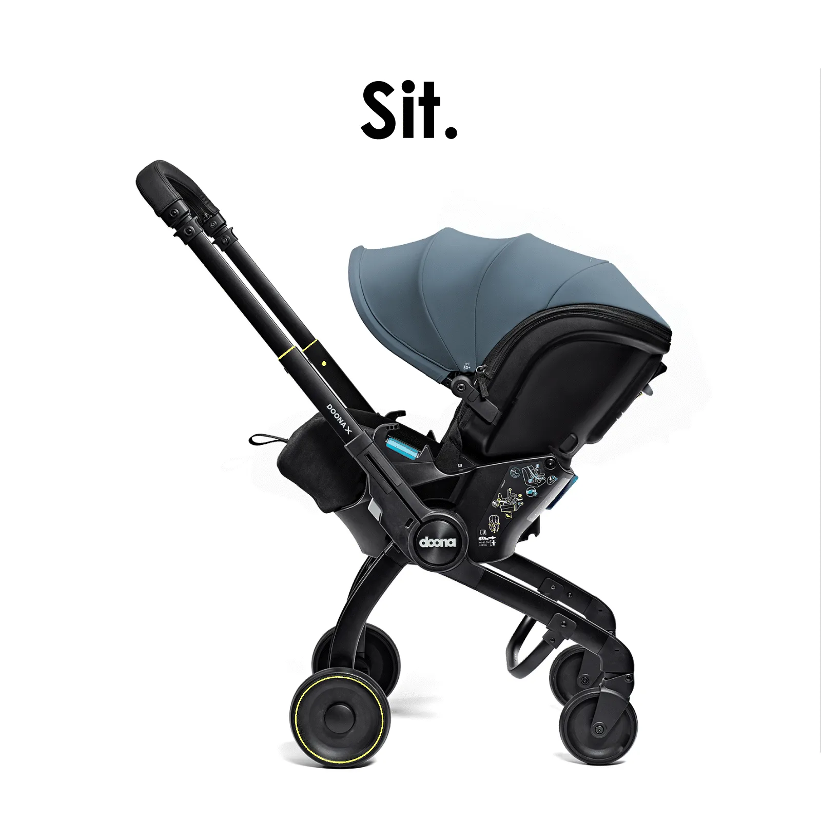 Doona X Car Seat & Stroller Ocean Blue