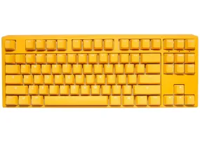 Ducky One 3 Yellow Tkl Gaming Keyboard, Rgb Led - Mx-Brown (Us)