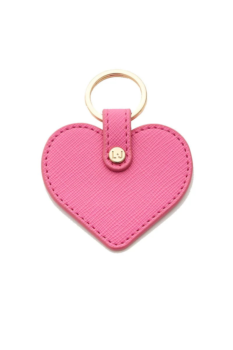 Ecs Heart Key Ring - Lampone Light