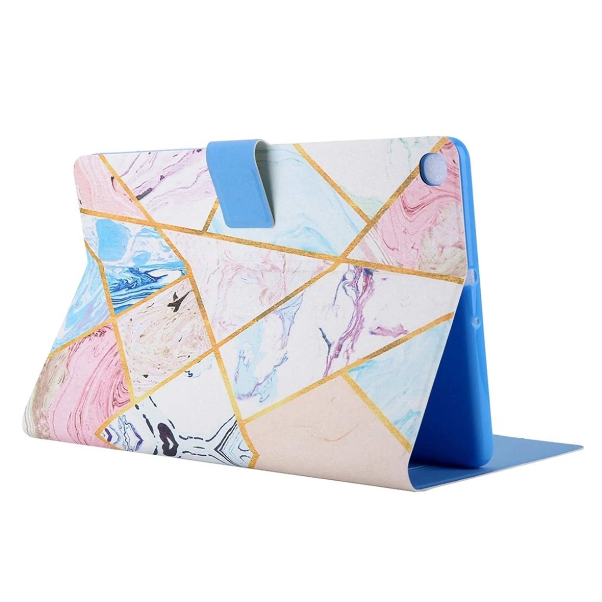 Elegant pattern leather flip case for Samsung Galaxy Tab A7 10.4 (2020) - Marble Pattern