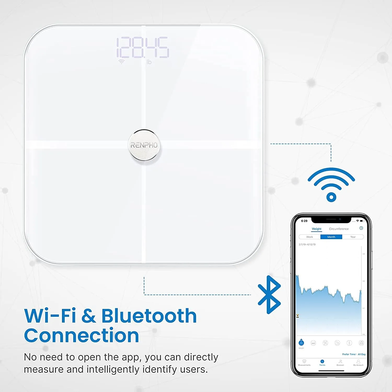 Elis Aspire Smart Body Scale (White)