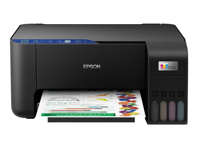 Epson Ecotank Et-2811 - Multifunction Printer - Colour - Ink-Jet - Refillable - A4 (Media) - Up To 10 Ppm (Printing) - 1