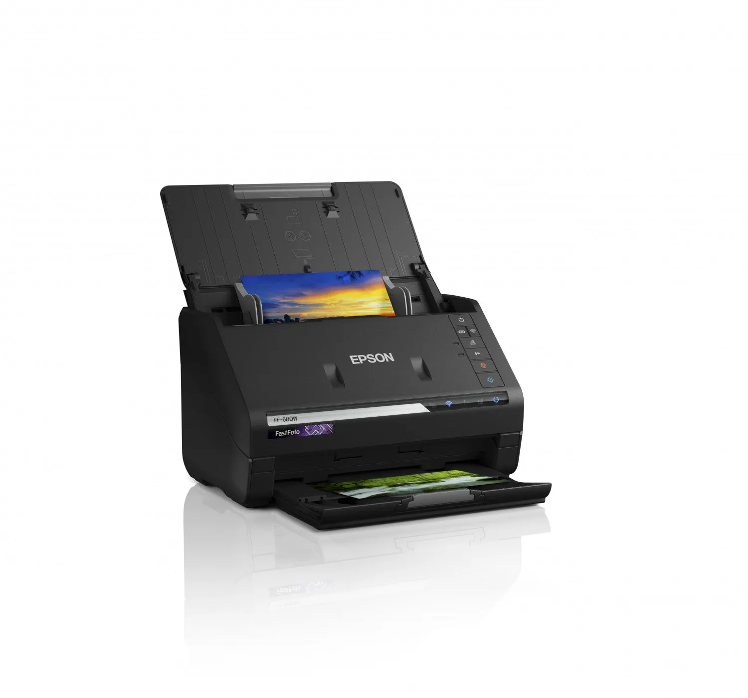 Epson Fastfoto Ff-680W - Document Scanner - Contact Image Sensor (Cis) - Duplex - A4 - 600 Dpi X 600 Dpi - Up To 45 Ppm