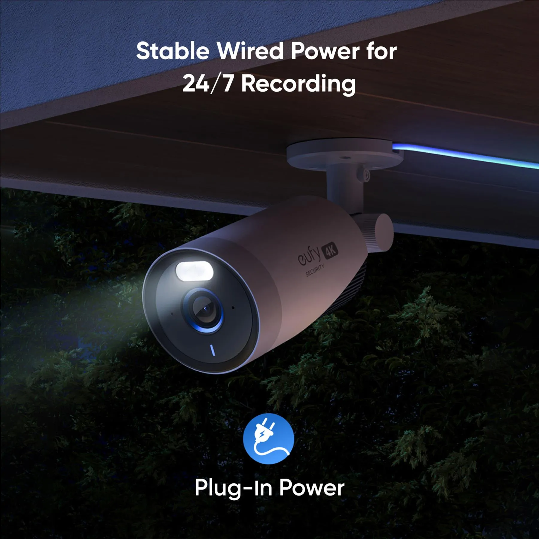 Eufy Security eufyCam E330 4K 24/7 Security Camera (Add On)