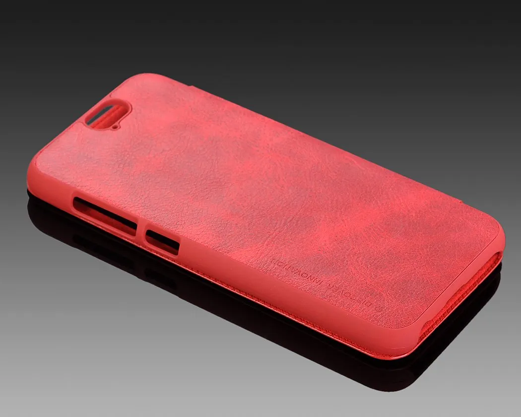 Eyelet Pro Series HTC One A9 Flip Leather Case - Red