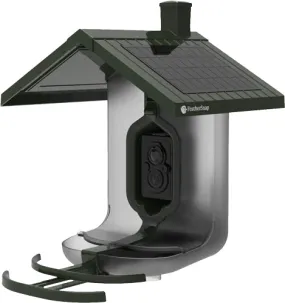 Feathersnap Scout Birdfeeder - Wi-fi Solar Powered W/ Camera