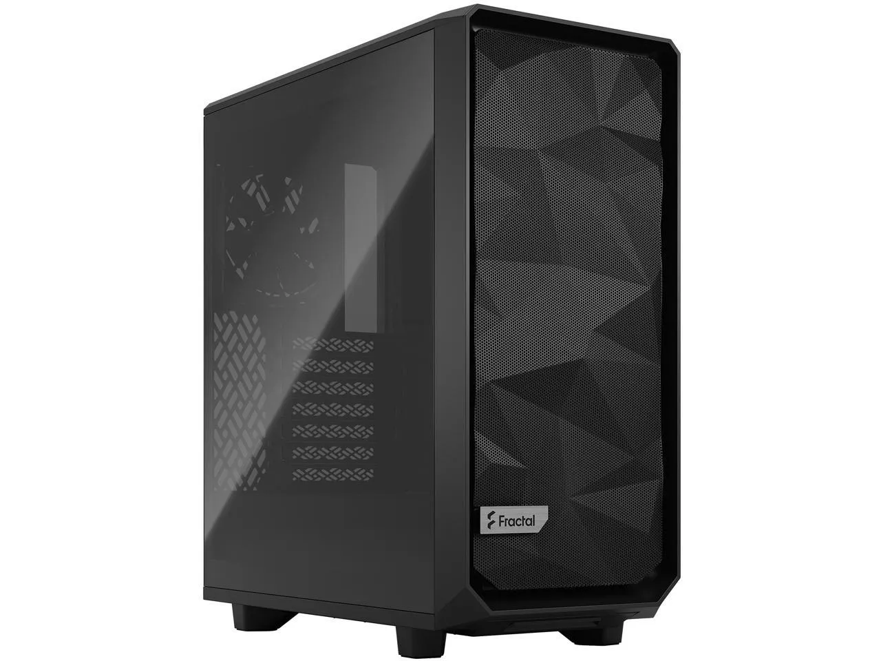 Fractal Design Meshify 2 Compact Light Black Tempered Glass ATX Case FD-C-MES2C-03