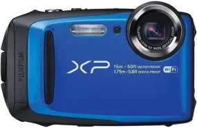 FUJIFILM 16500076 16.4-Megapixel FinePix XP90 Digital Camera (Blue)