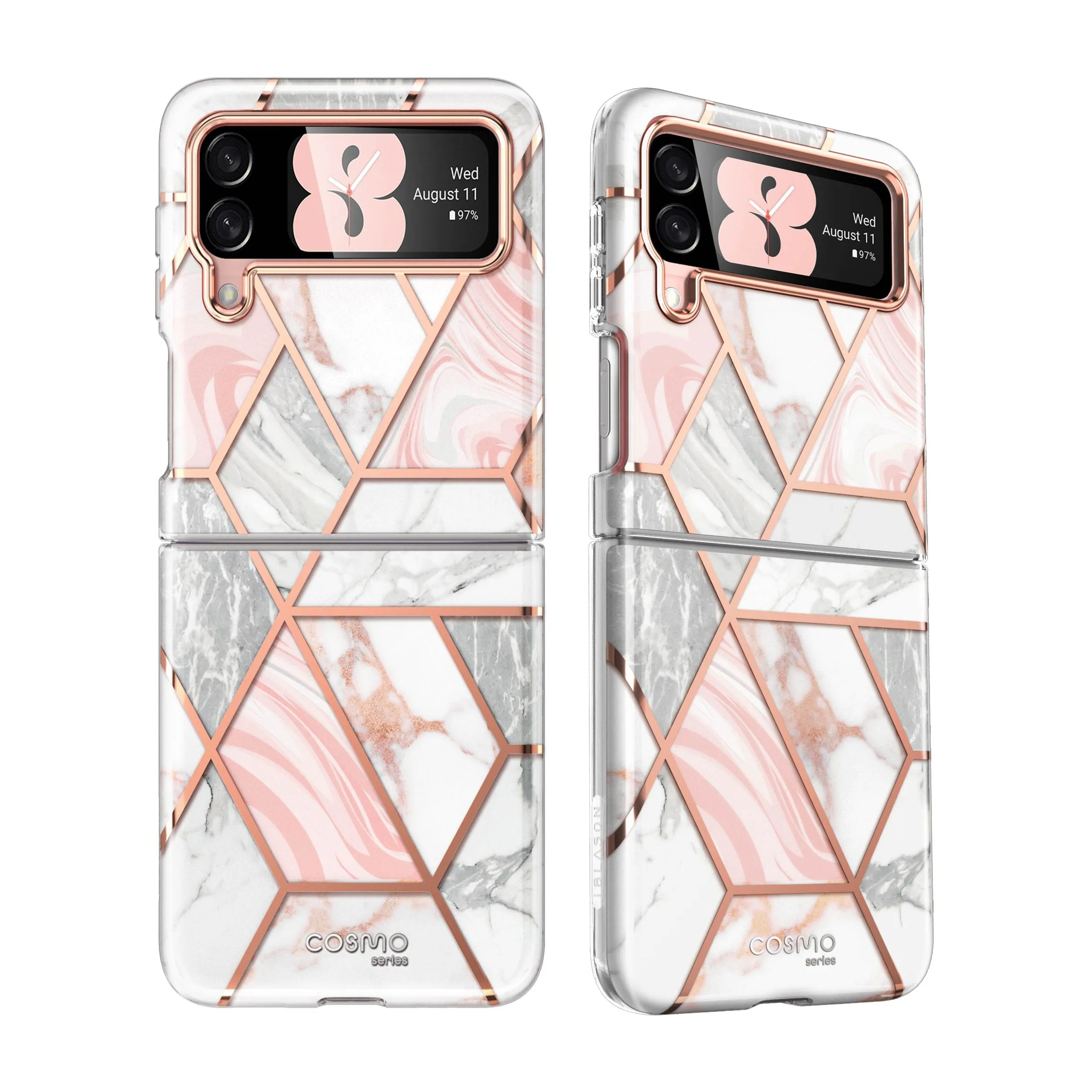 Galaxy Z Flip3 Cosmo - Marble Pink