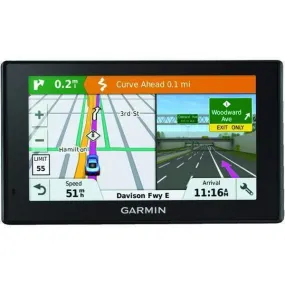 Garmin 010-N1680-02 Refurbished DriveSmart 51 LMT-S 5inch GPS Navigator with Lifetime Maps of the US & Canada & Live Traffic