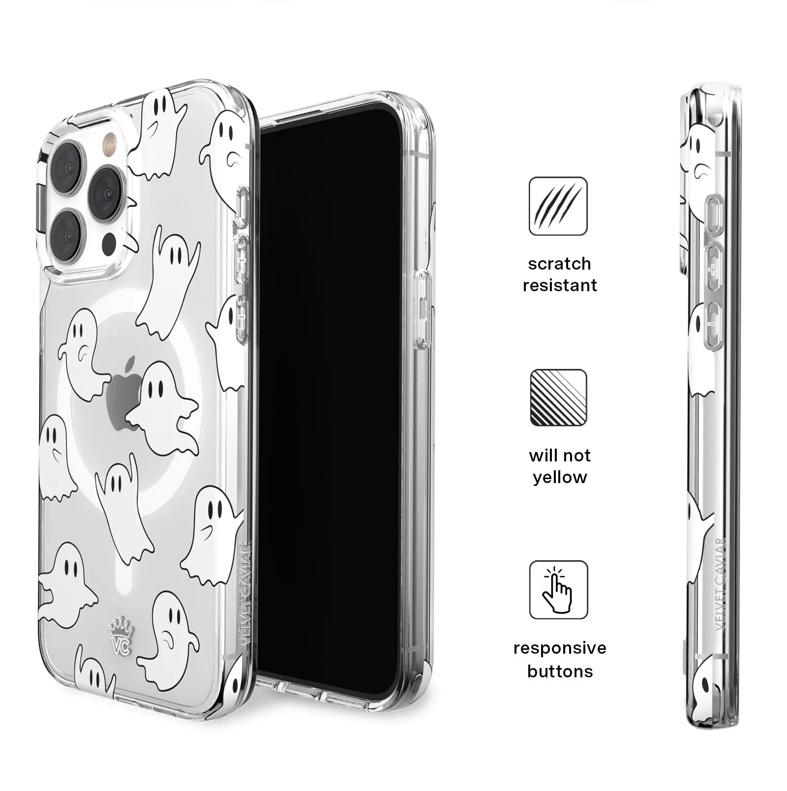 Ghosted Clear iPhone Case