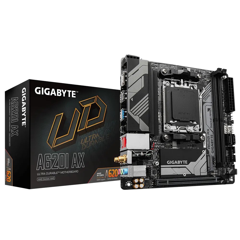 Gigabyte A620i AX | AM5 ITX Motherboard