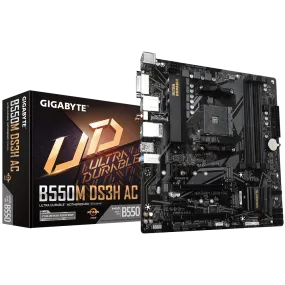 Gigabyte B550M DS3H AC | AM4 mATX Motherboard