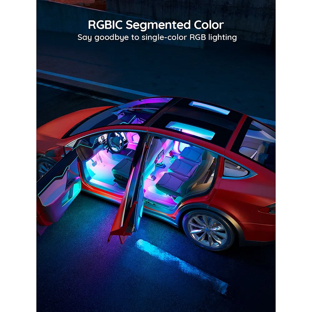 Govee RGBIC Interior Car Lights - Sort