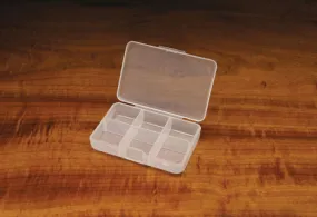 Hareline Midge Fly Box 6 Compartment - Fly Fishing or Fly Tying