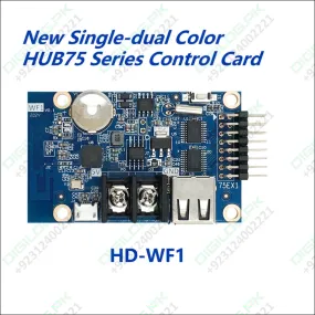 Hd Wf1 Hub75 Full Color Led Sign Control Card Text And Picture Display Control Card