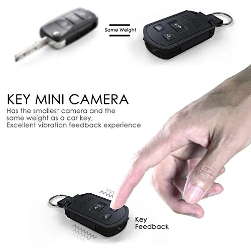 Hidden Camera Car Key