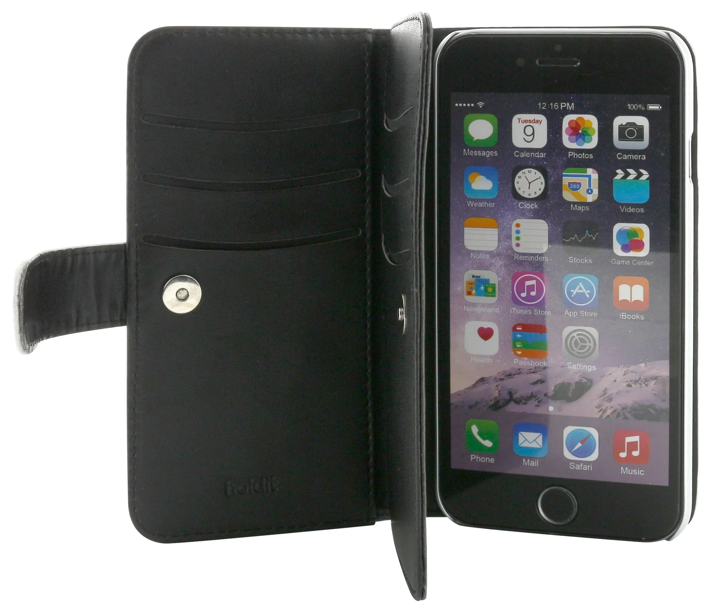 Holdit Wallet Case Extended II Laced Series for iPhone 6/6S (6 Card Pockets)