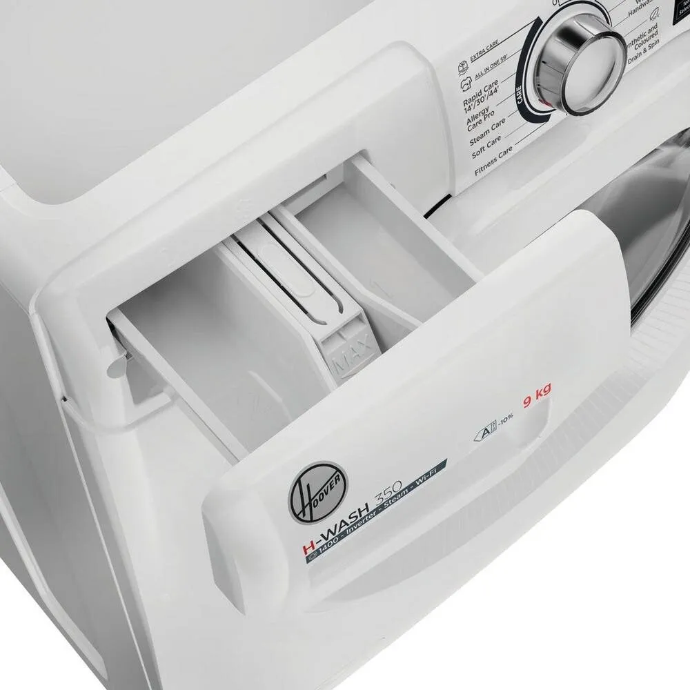 HOOVER H3WPS496TAM6 1400 SPIN 9KG WASHING MACHINE - White