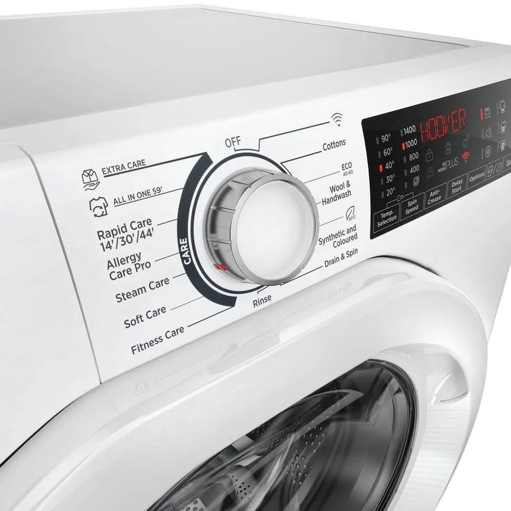 HOOVER H3WPS496TAM6 1400 SPIN 9KG WASHING MACHINE - White