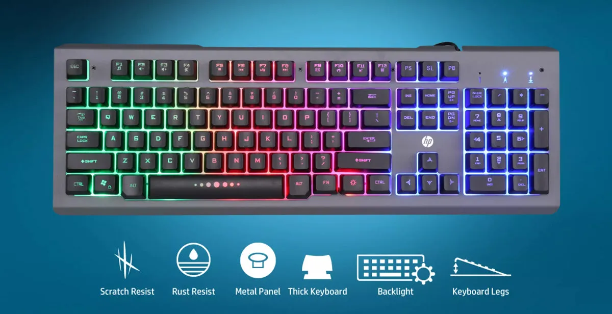 HP Gaming Keyboard K100