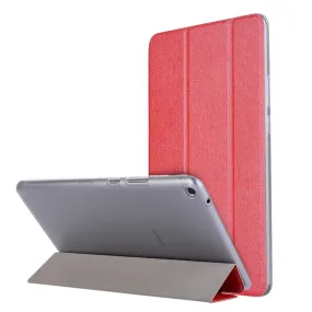 Huawei MediaPad T3 8.0 silk texture PU leather flip case - Red