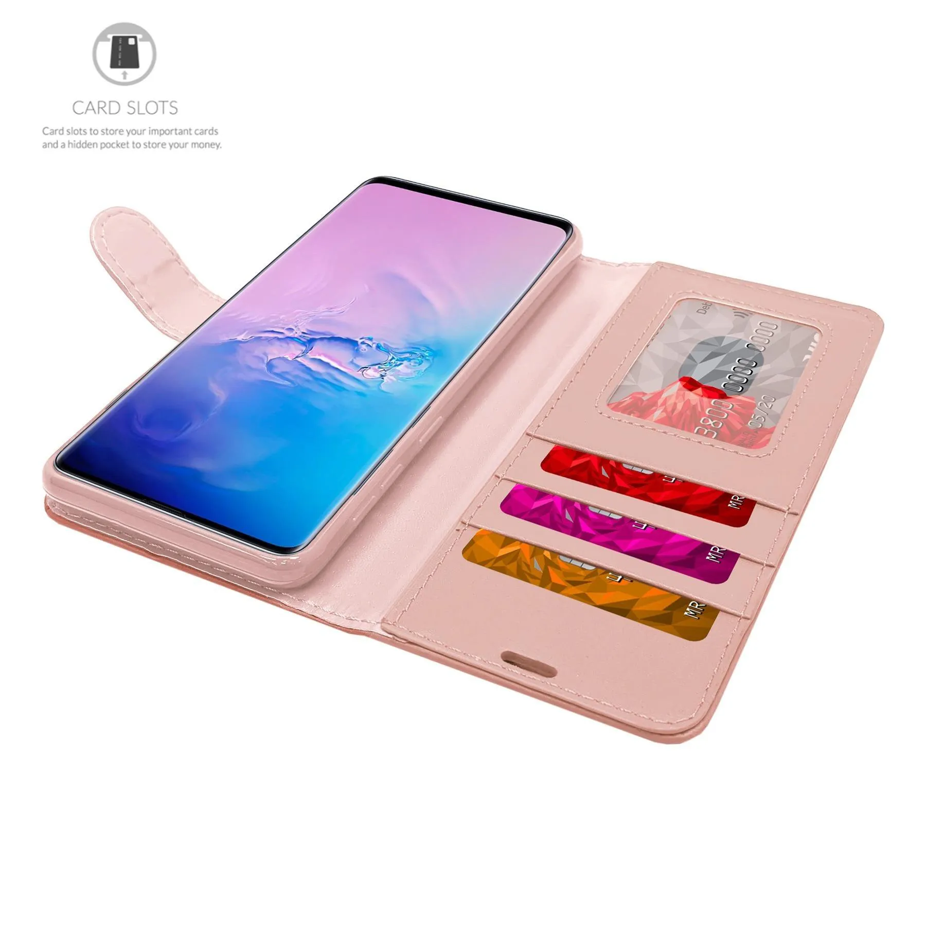 Huawei P40 Flip Folio Book Wallet Case