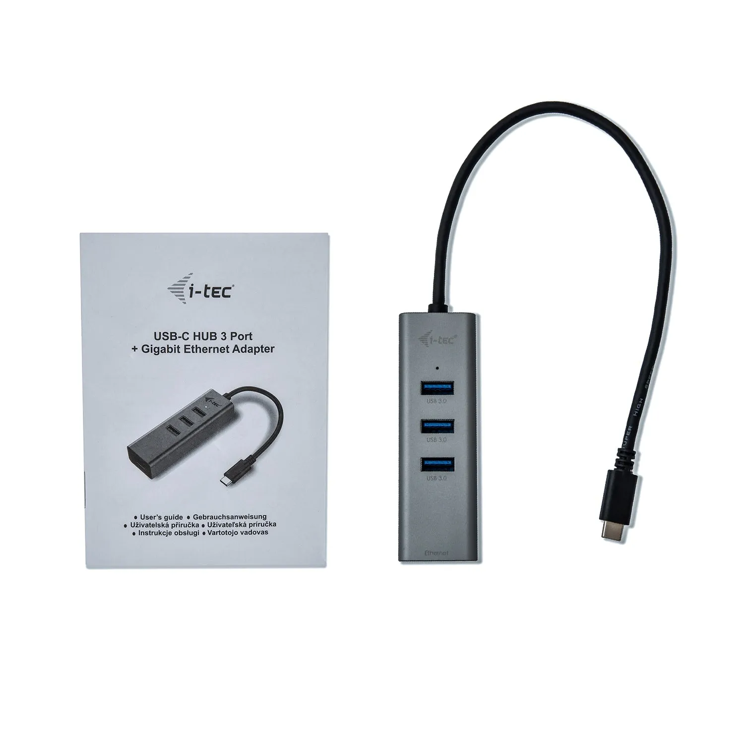 I-Tec Usb-C Metal Hub 3   Glan