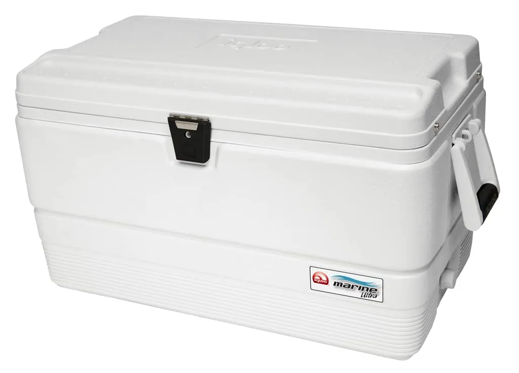 Igloo Marine Ultra 72 Quart Cooler with UV Protection and Comfort Handles