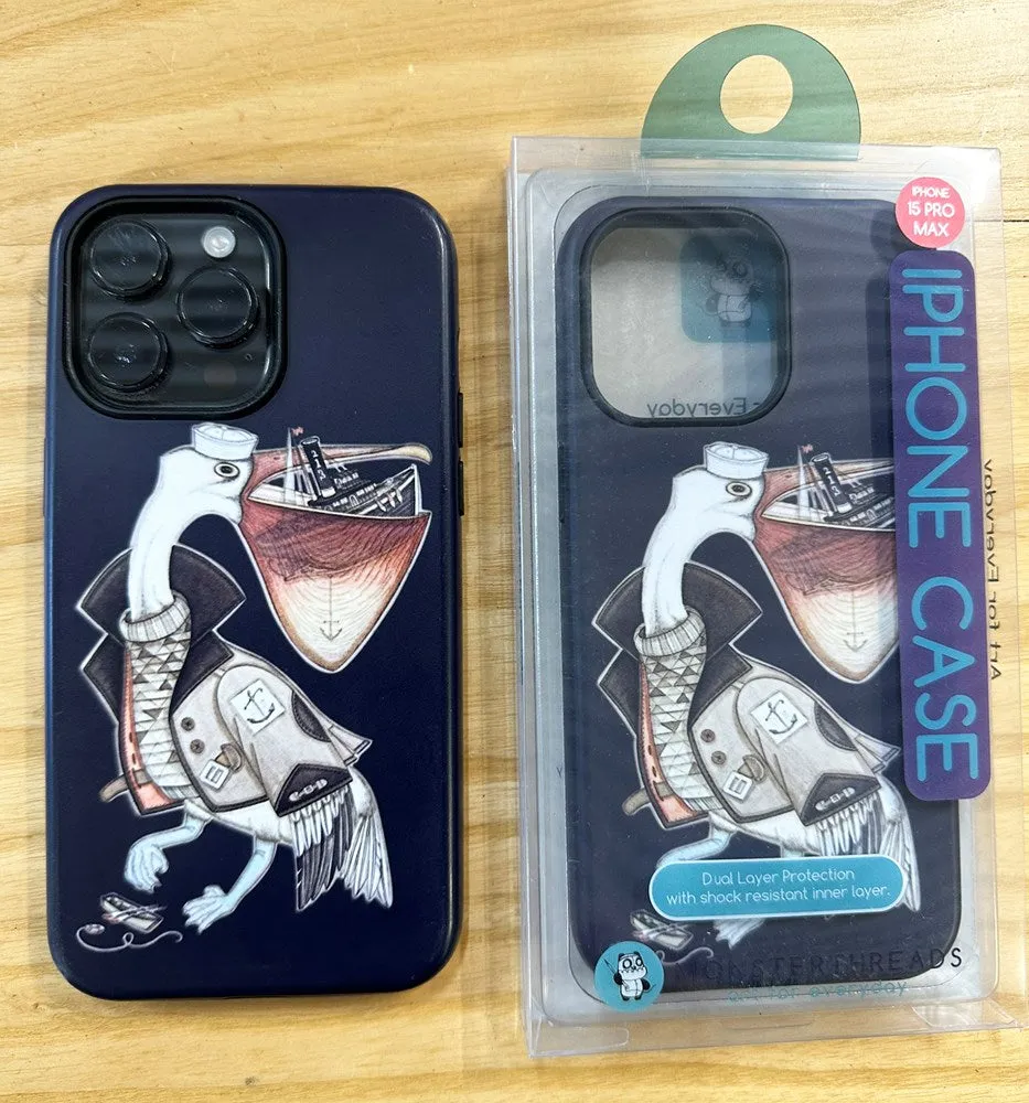 Iphone 15 Pro max Case Bush Parrots