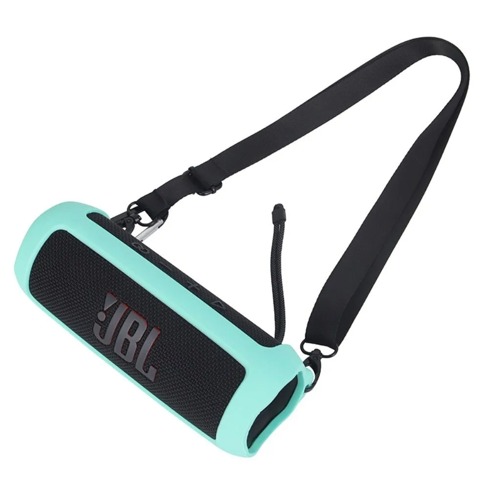 JBL Flip 6 silicone cover with strap - Green