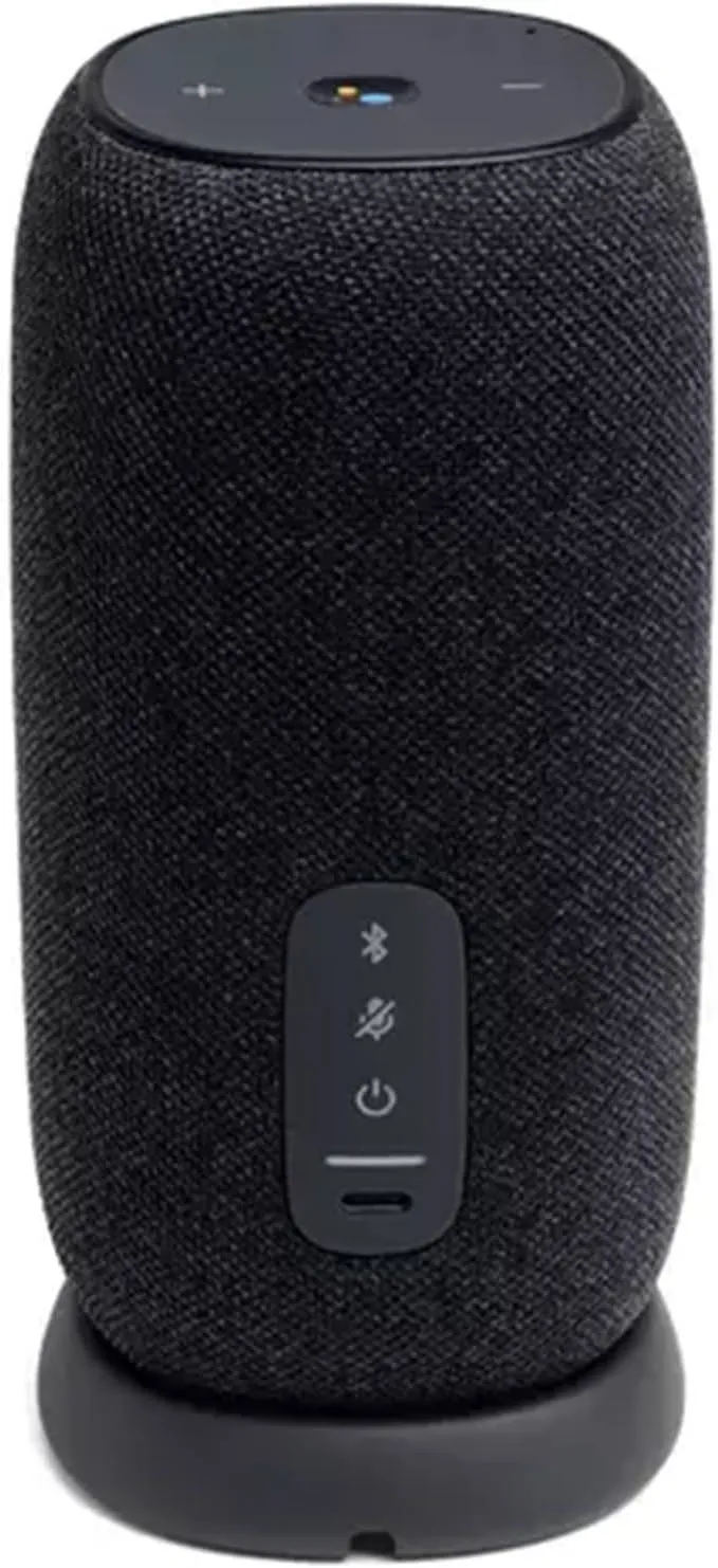 JBL Link Portable Smart Bluetooth Speaker Black Twin Pack  - JBLLINKP75BBLKEU