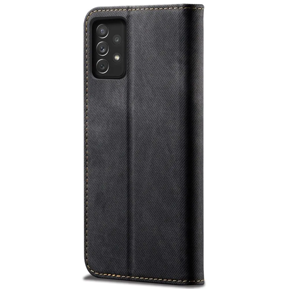 Jeans Samsung Galaxy A23 Flip case - Black