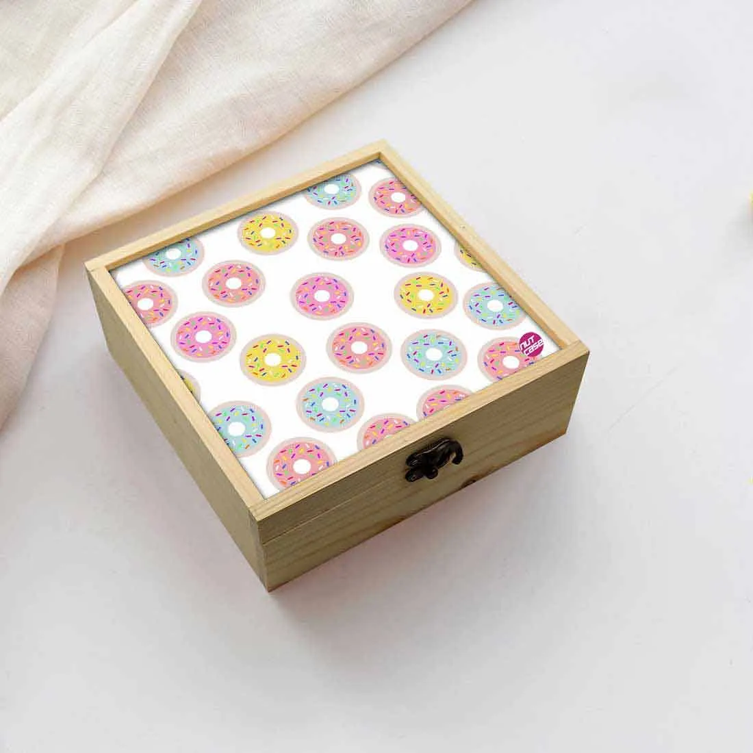 Jewellery Box Makepup Organizer -  Doughnut