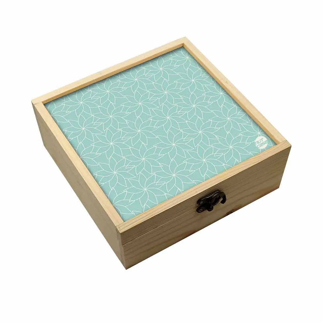 Jewellery Box Makepup Organizer -  Flower Pattern Design