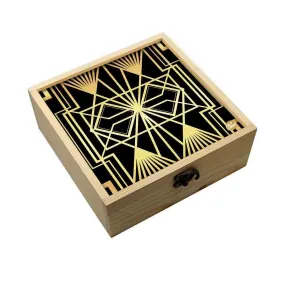 Jewellery Box Wooden Jewelry Organizer -  Retro