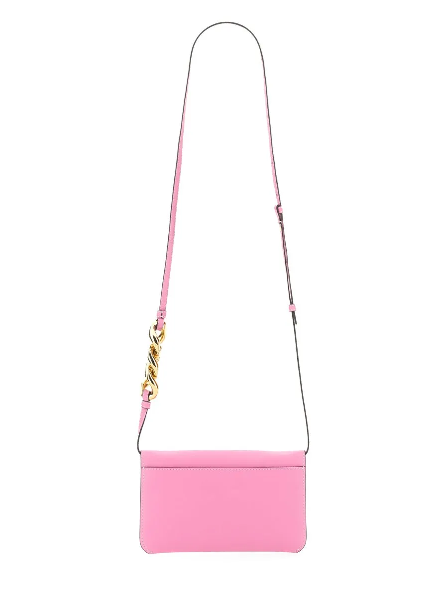 Jw Anderson Women Leather Chain Smartphone Bag