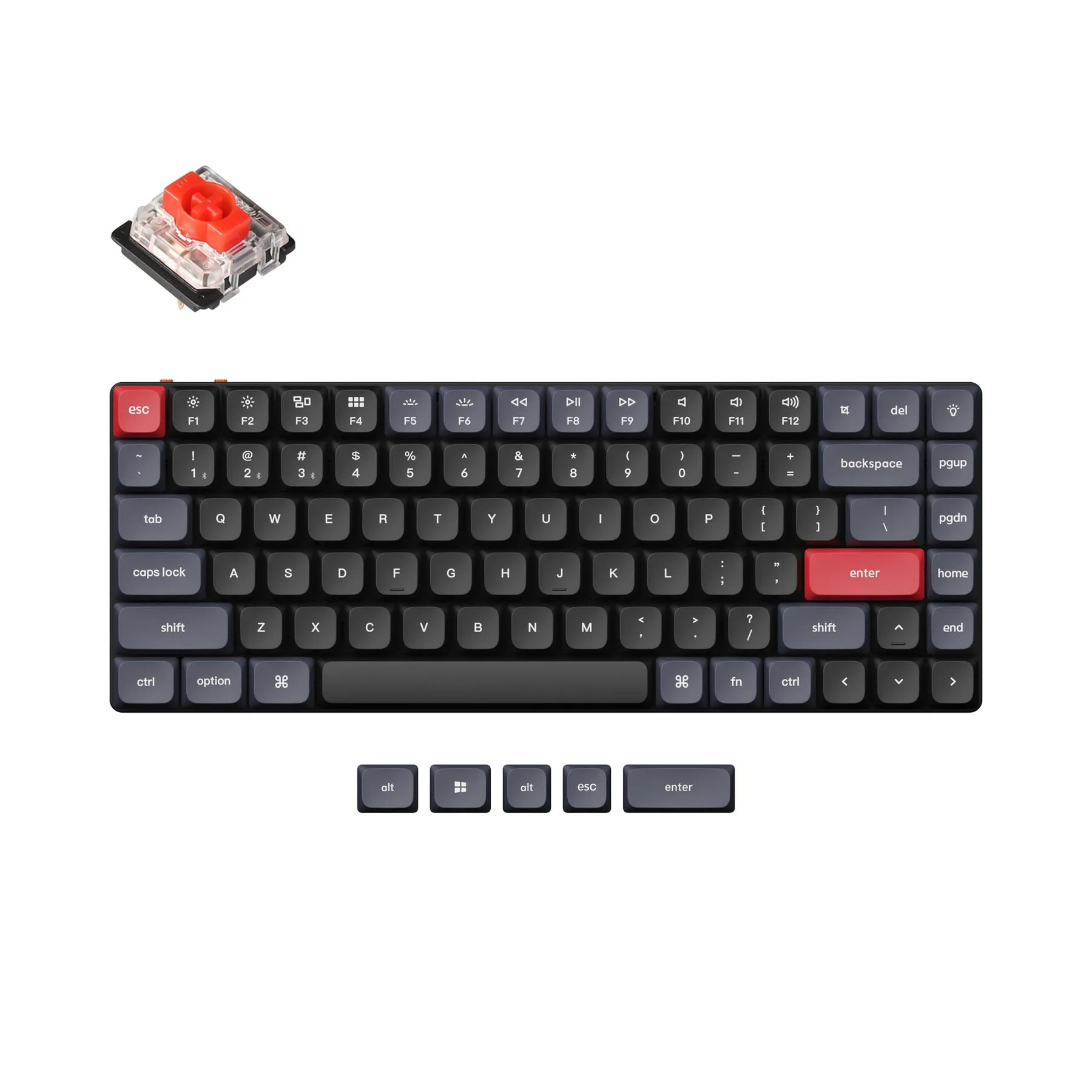 Keychron K3 Pro QMK/VIA Wireless Custom Mechanical Keyboard(US ANSI Layout)