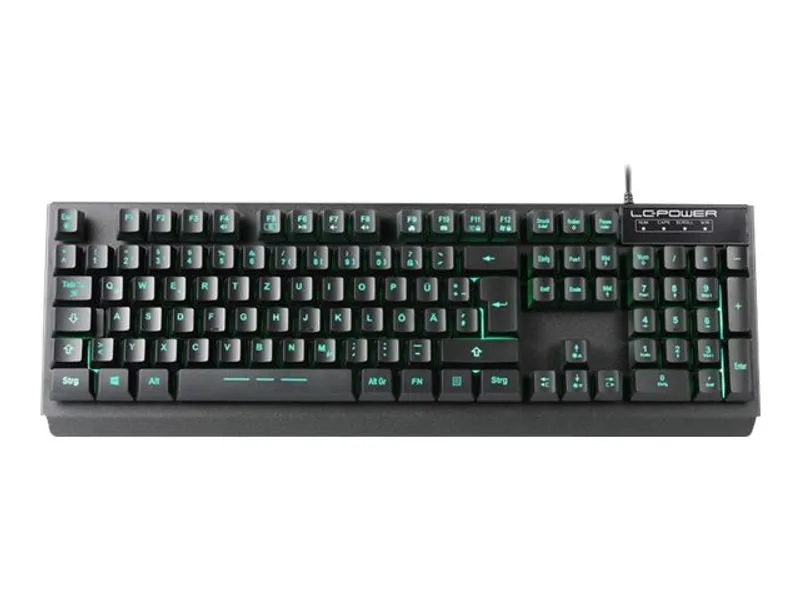 Lc-Power Keyboard Lc-Key-4B-Led - Black