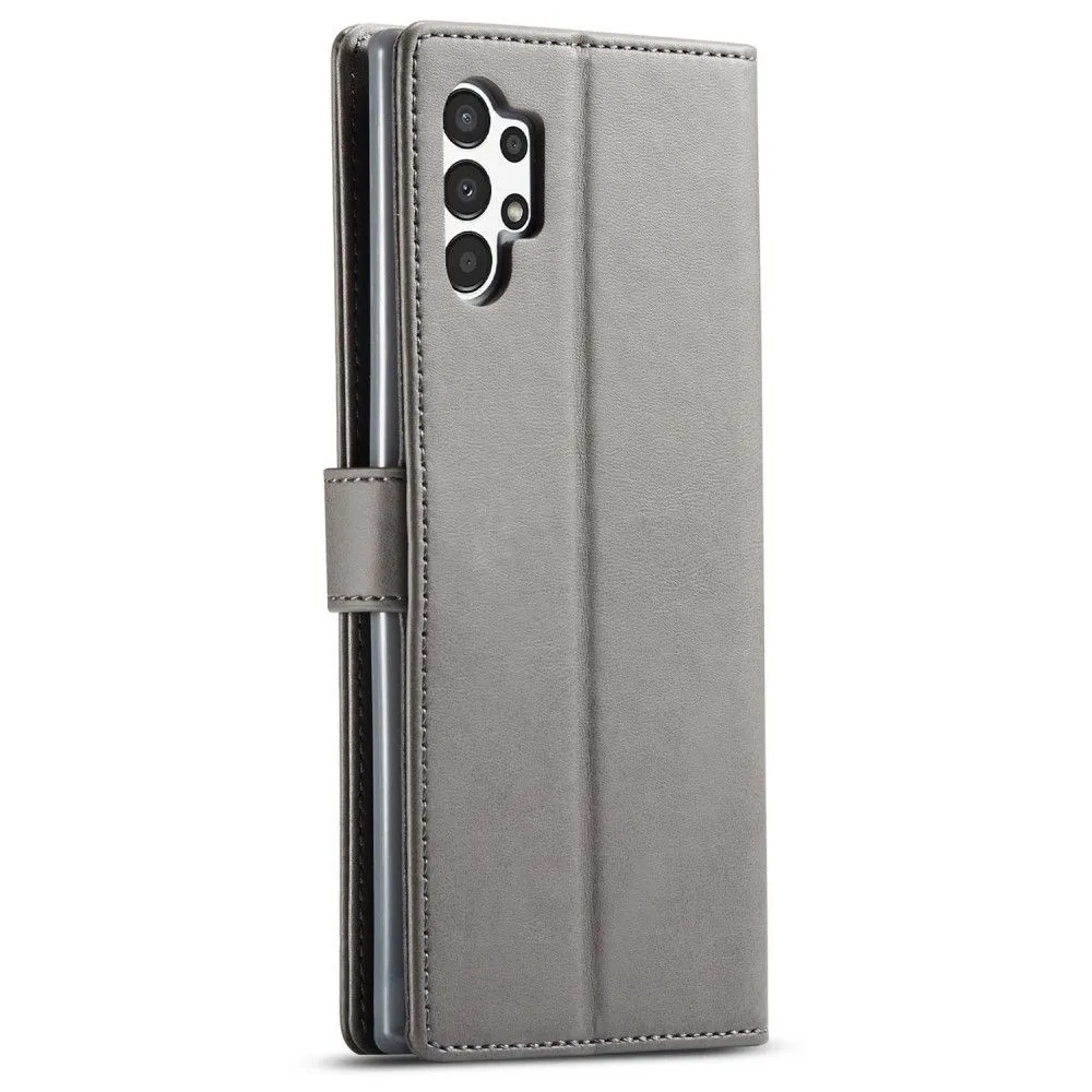 LC.IMEEKE Samsung Galaxy A13 4G Flip Case - Grey