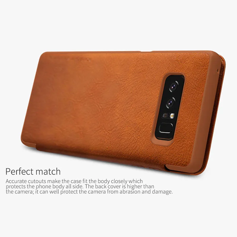 Leather Case Wallet Flip Cover Phone Case For Samsung Galaxy Note 8