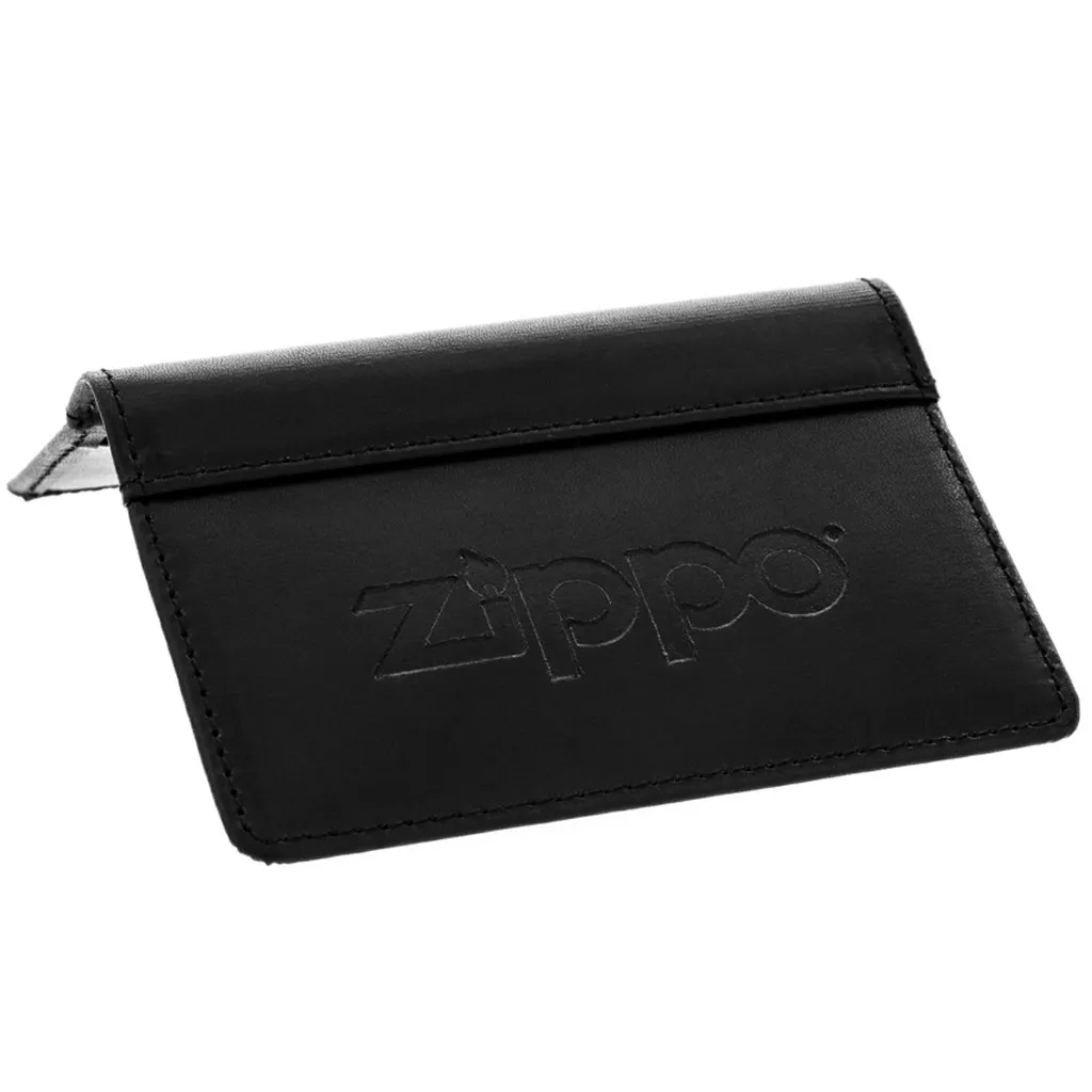 Leather Zippo Card Case