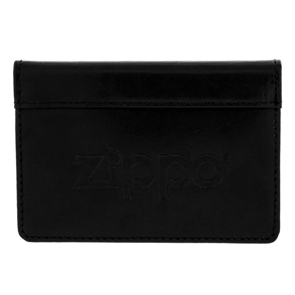 Leather Zippo Card Case