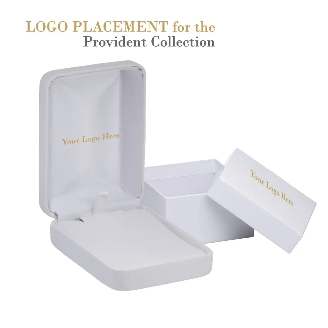 Leatherette Rounded T-Style Long Earring Box, Provident Collection