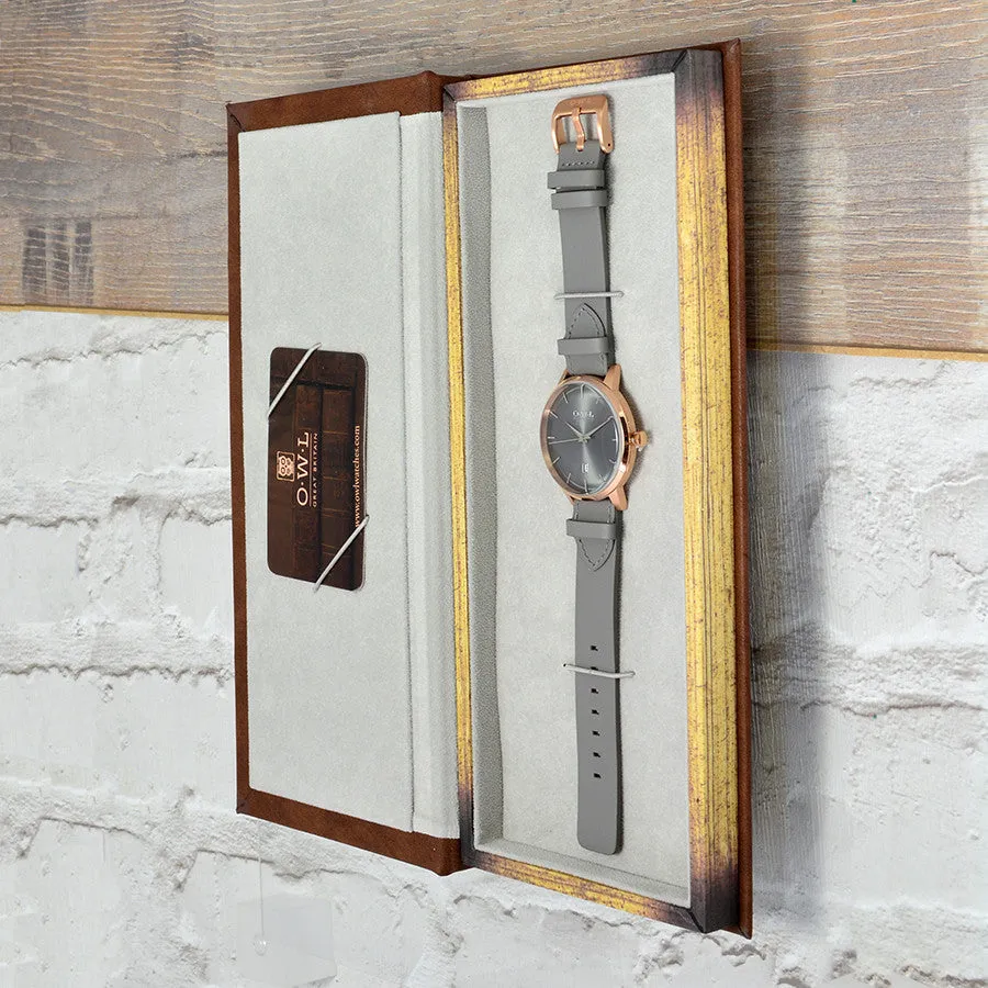 LEDBURY CHOCOLATE MESH WATCH